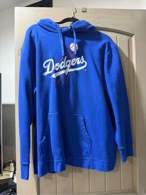 Dodgers Blue Pullover Hoodie